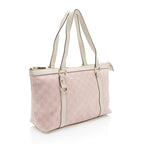 Gucci GG Canvas Abbey Medium Tote (SHF-M6QWPr)