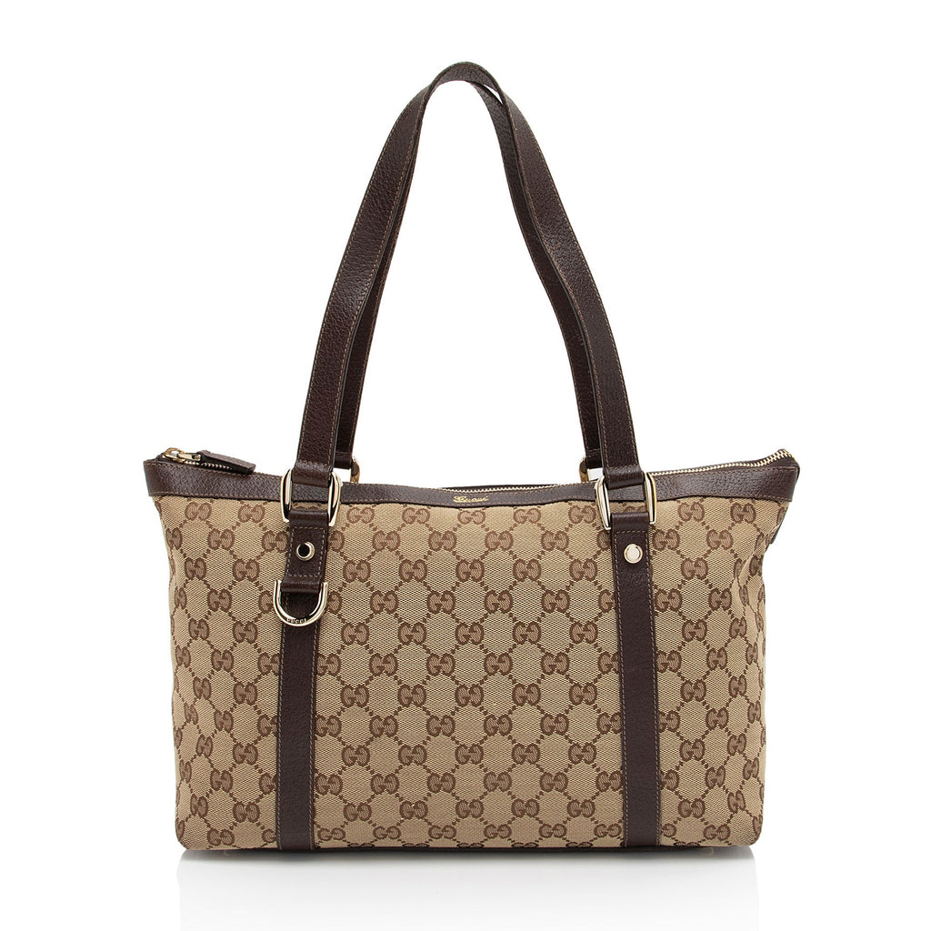 Gucci GG Canvas Abbey Medium Tote (SHF-3Yofcp)