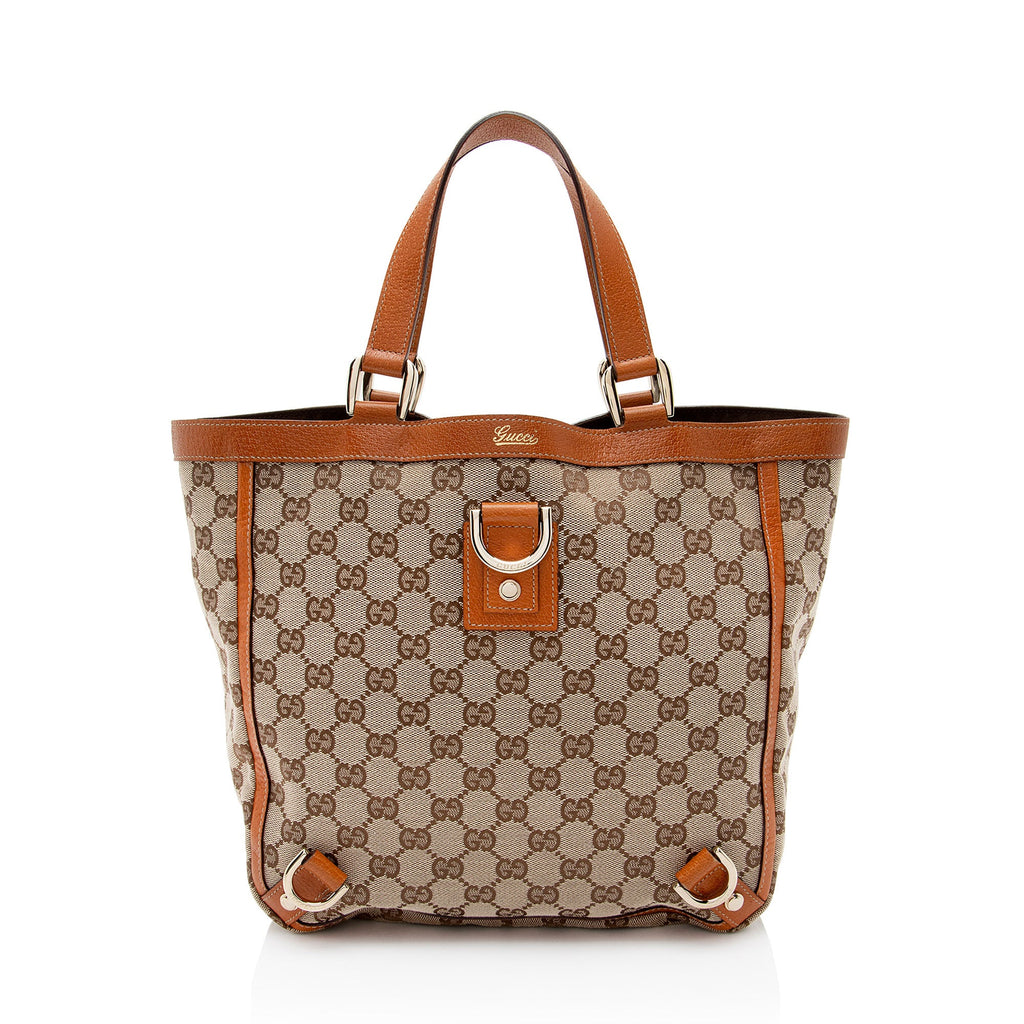Gucci GG Canvas Abbey Mini Tote (SHF-aAG6RS)