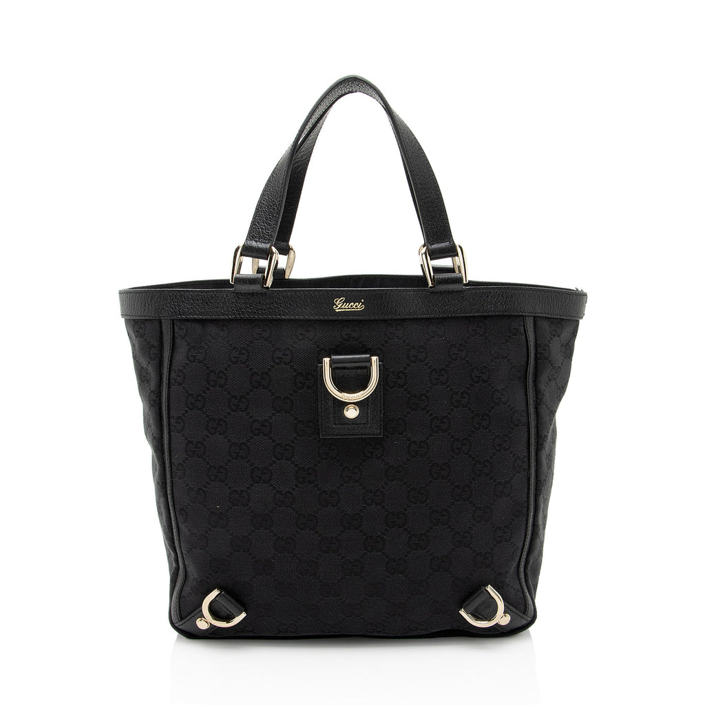 Gucci GG Canvas Abbey Mini Tote (SHF-s1iOWS)