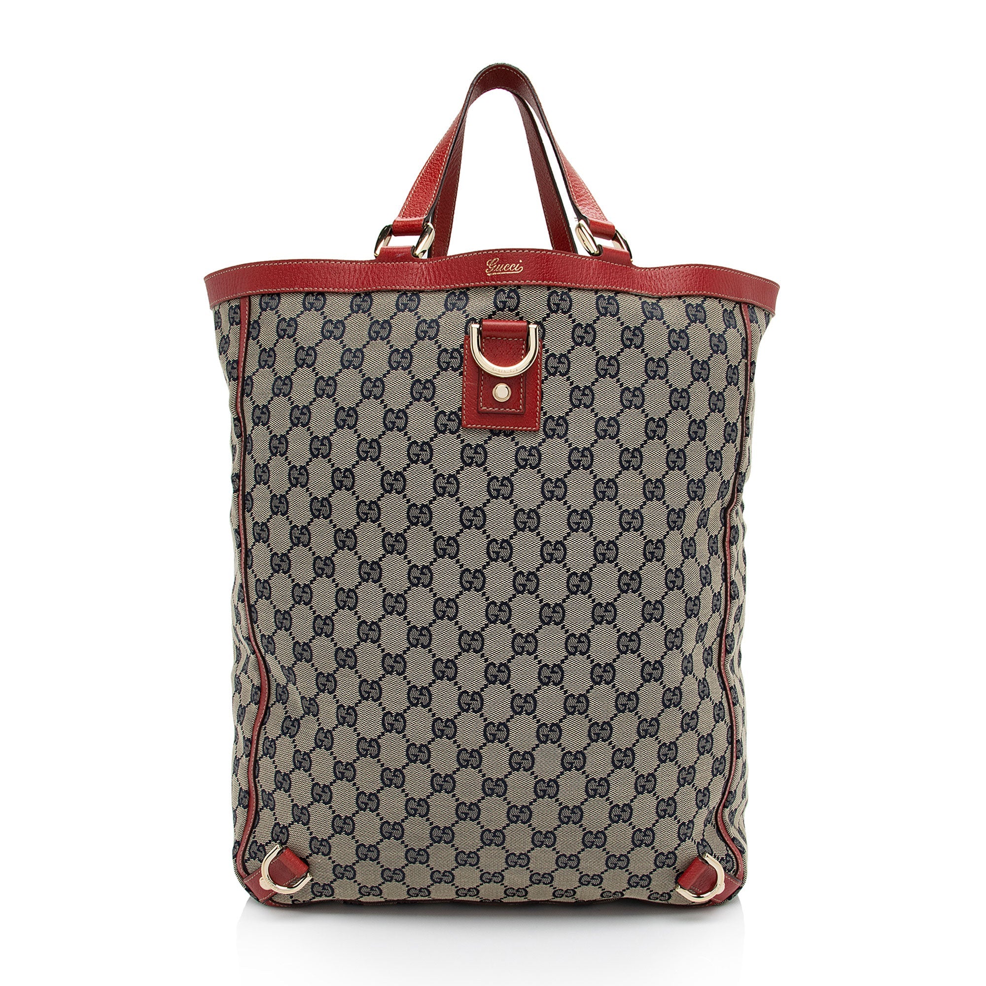 Gucci GG Canvas Abbey D Ring N/S Tote (SHF-cX7Zjk)