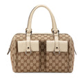 Gucci GG Canvas Abbey Pocket Boston (SHG-RNdAnr)