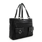 Gucci GG Canvas Abbey Pocket Tote (SHF-20128)