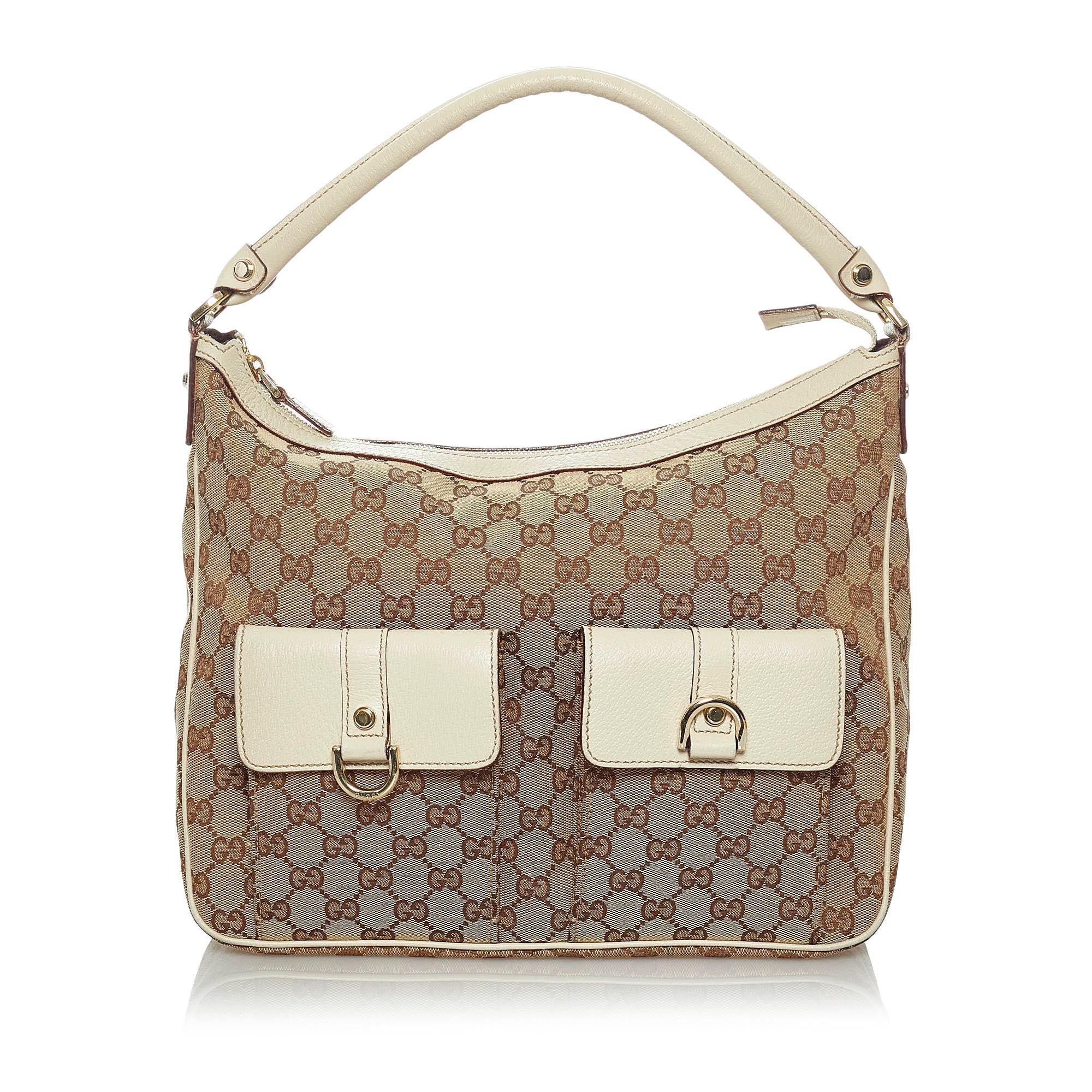 Gucci GG Canvas Abbey Shoulder Bag (SHG-34172)
