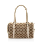 Gucci GG Canvas Abbey Small Boston Bag (SHF-9Sy7AQ)