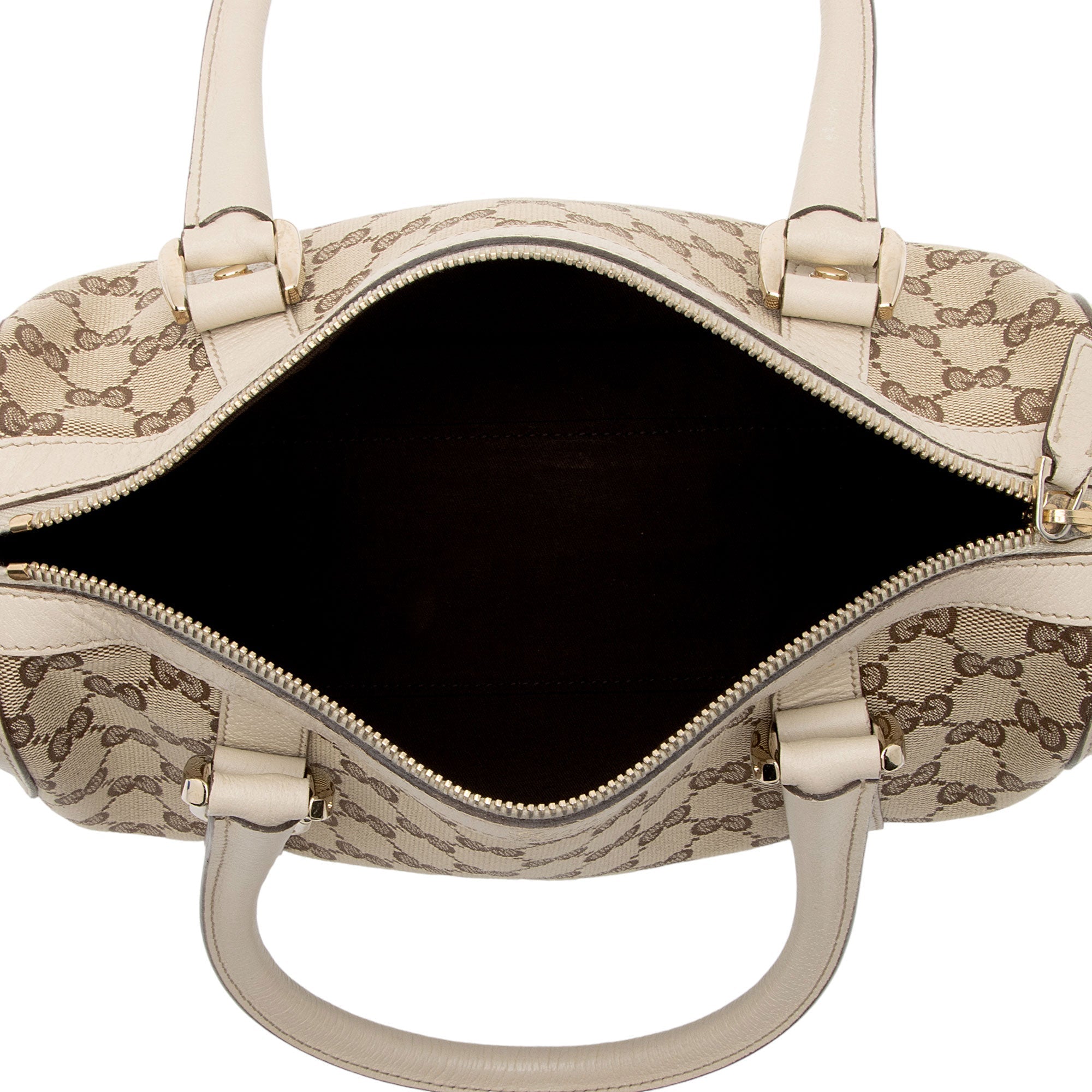 Gucci GG Canvas Abbey Small Boston Bag (SHF-9Sy7AQ)