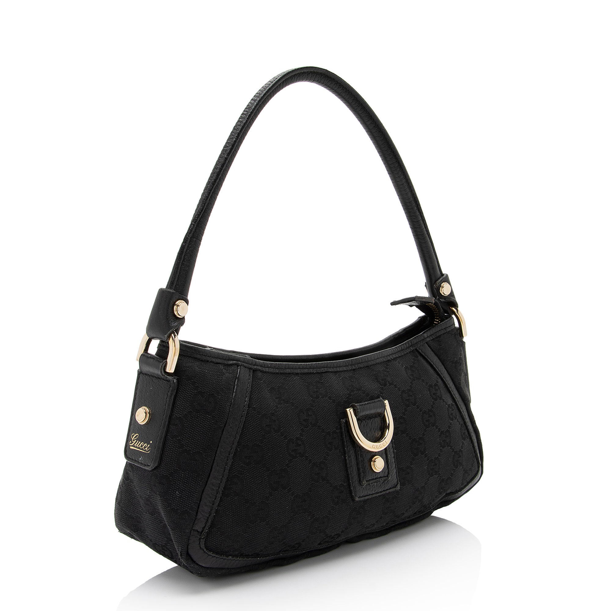 Gucci GG Canvas Abbey Small Shoulder Bag (SHF-hPcUHX)