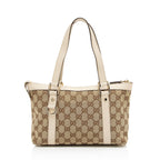 Gucci GG Canvas Abbey Small Tote (SHF-igNoy2)
