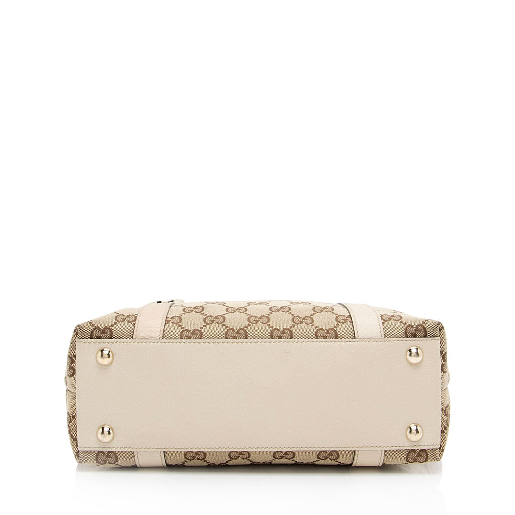 Gucci GG Canvas Abbey Small Tote (SHF-igNoy2)