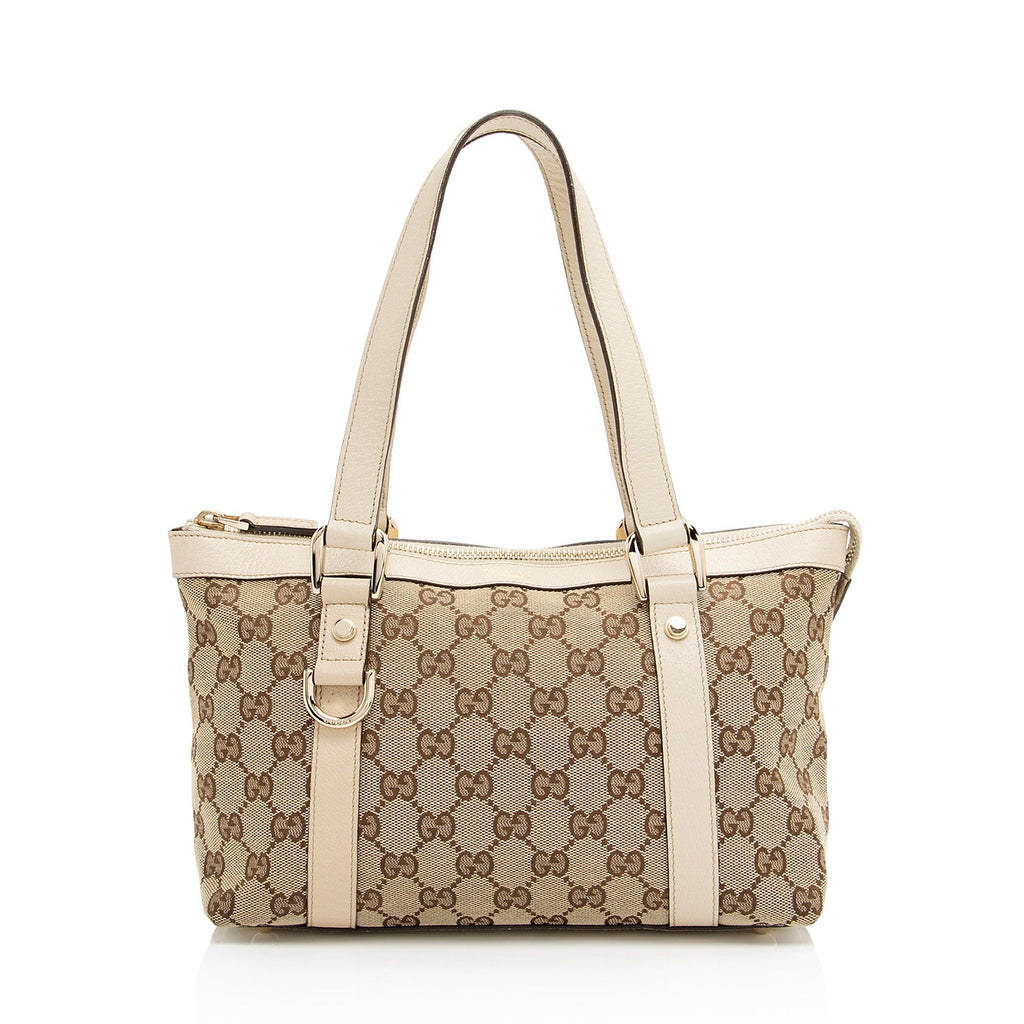 Gucci GG Canvas Abbey Small Tote (SHF-igNoy2)