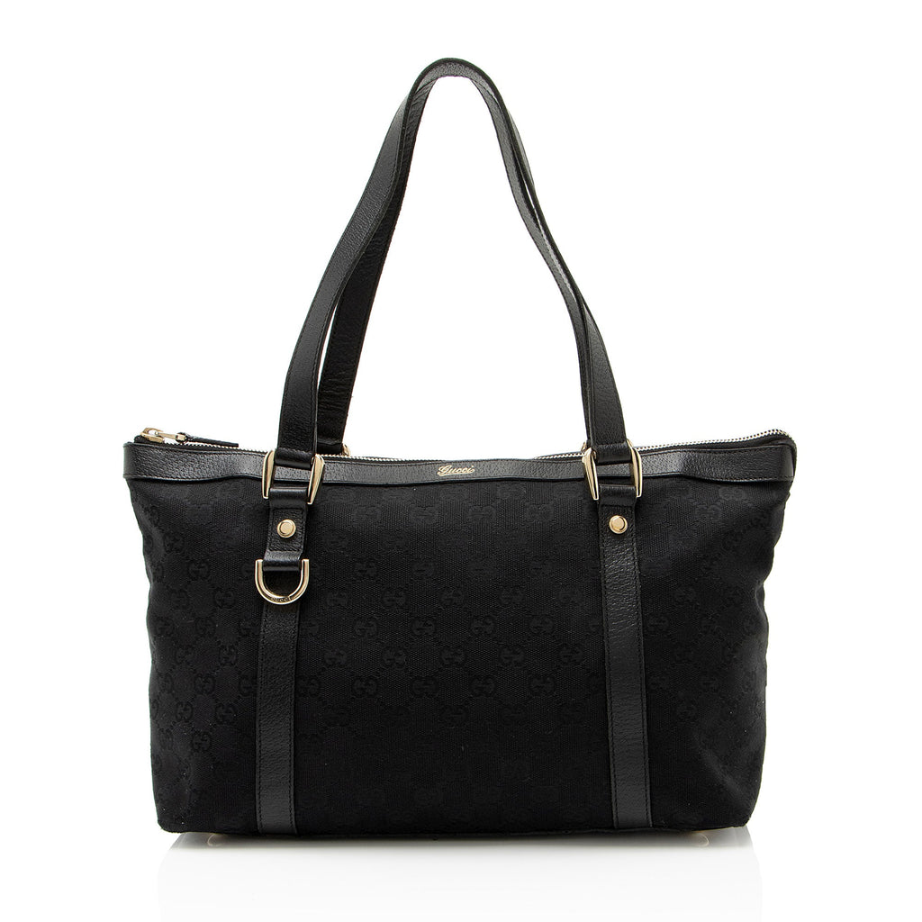 Gucci GG Canvas Abbey Small Tote