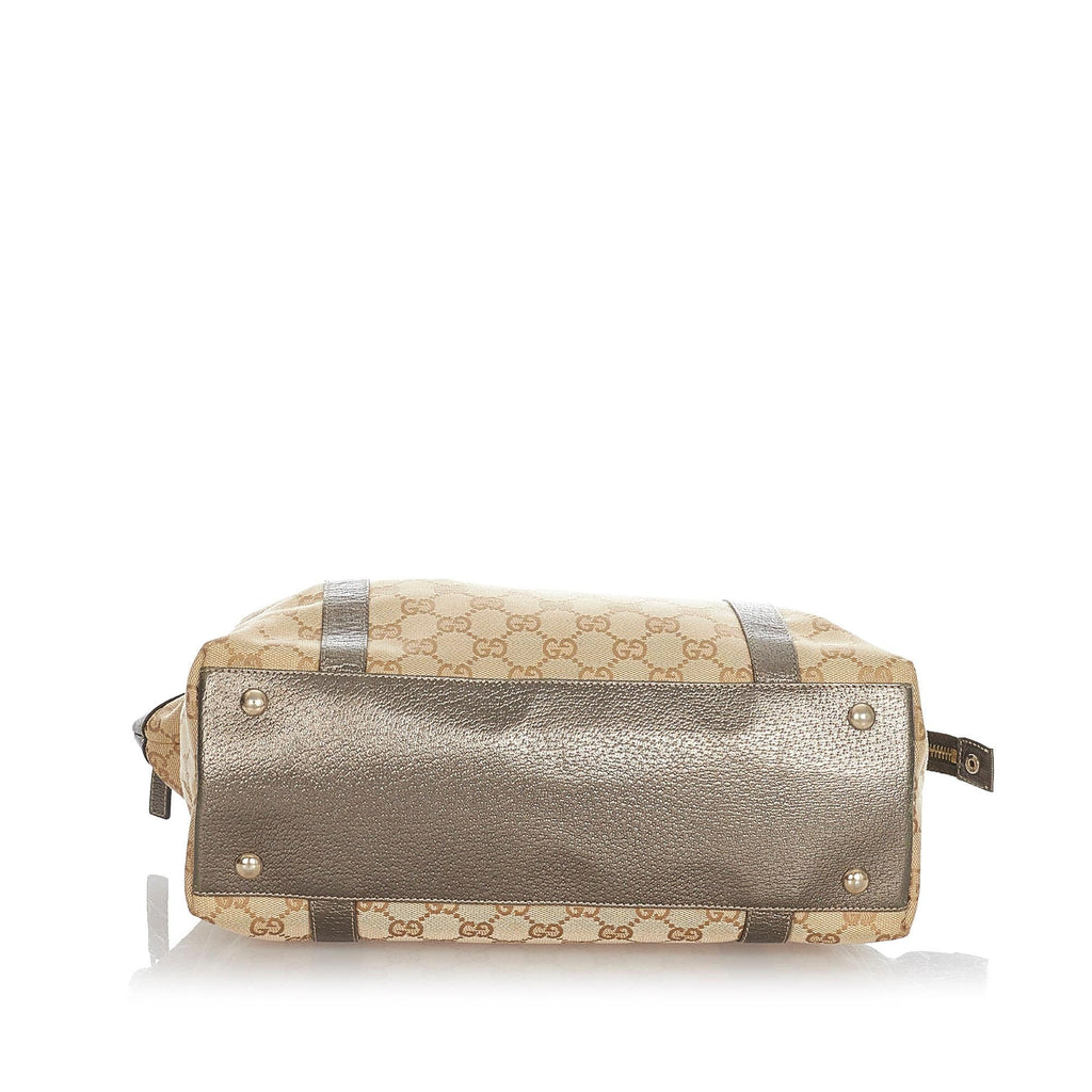 Gucci GG Canvas Abbey Tote Bag (SHG-23279)