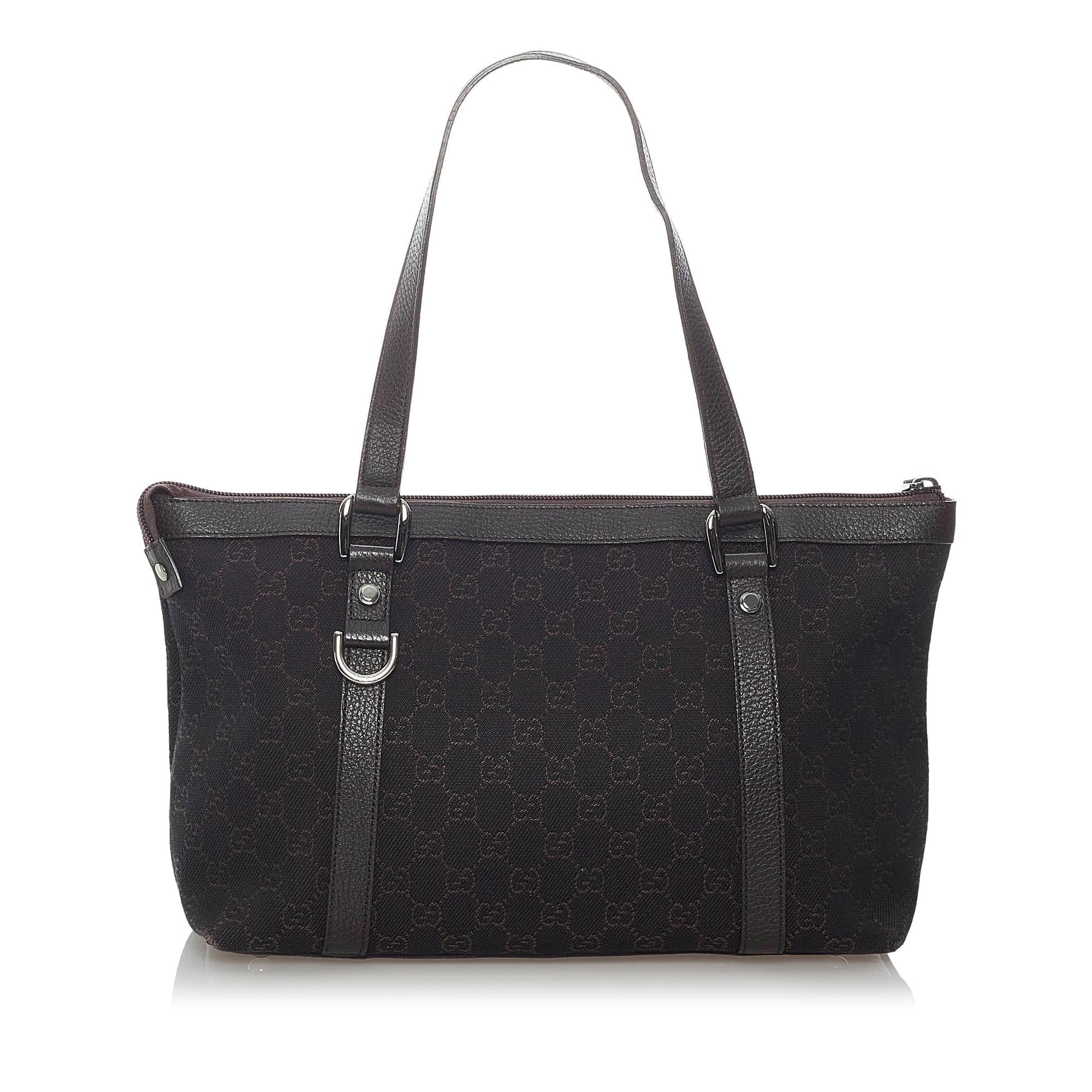 Gucci GG Canvas Abbey Tote Bag (SHG-29787)