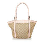 Gucci GG Canvas Abbey Tote Bag (SHG-noPqrr)