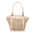 Gucci GG Canvas Abbey Tote Bag (SHG-noPqrr)