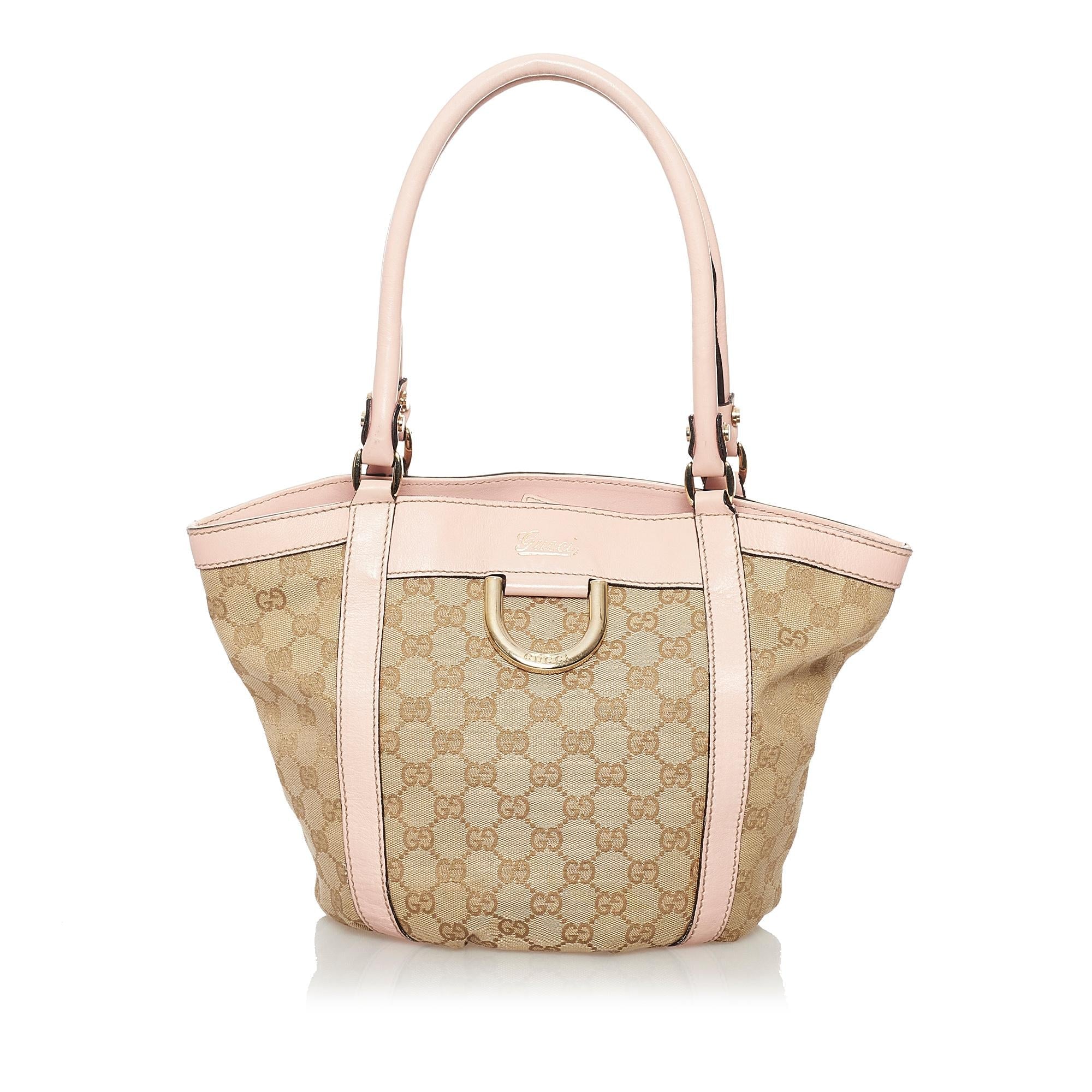 Gucci GG Canvas Abbey Tote Bag (SHG-noPqrr)