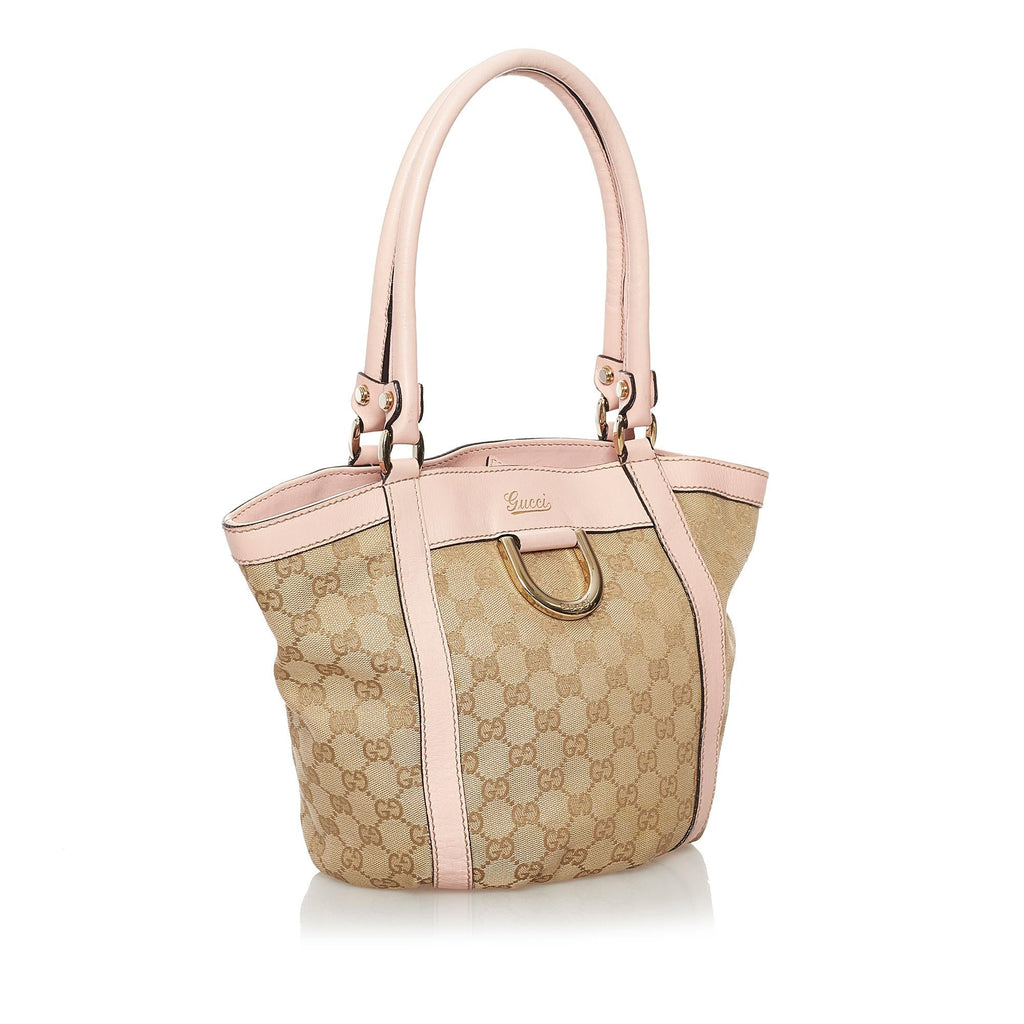 Gucci GG Canvas Abbey Tote Bag (SHG-noPqrr)