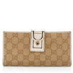 Gucci GG Canvas Abbey Wallet (SHF-20729)