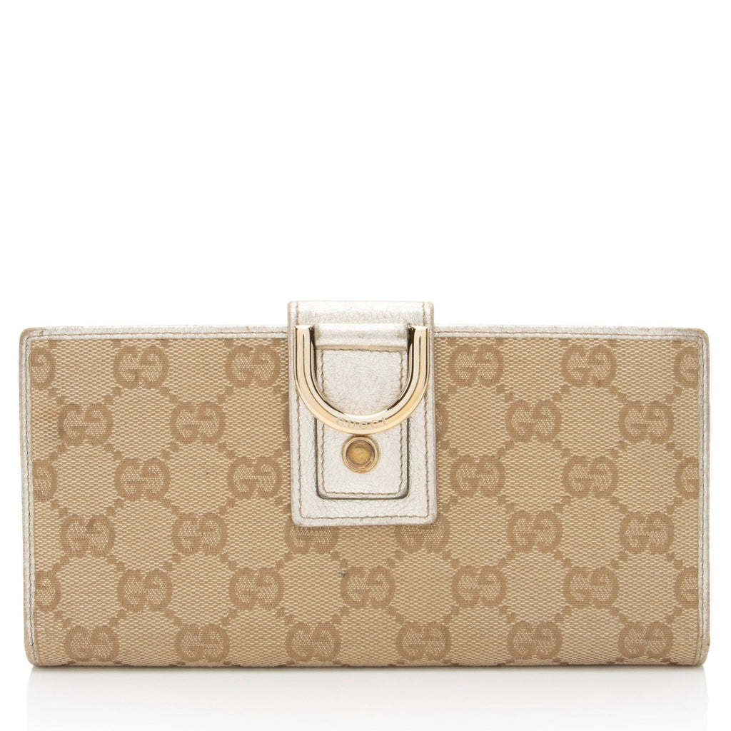 Gucci GG Canvas Abbey Wallet