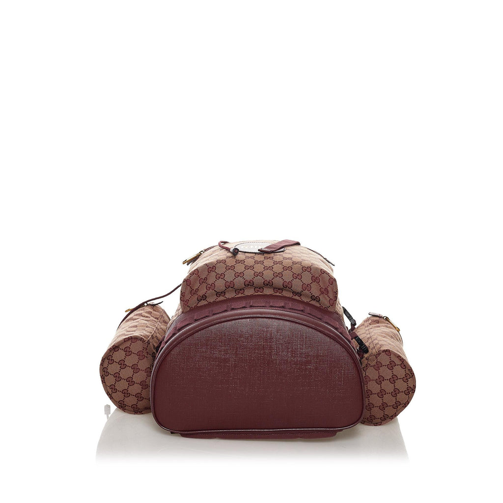 Gucci GG Canvas Alpina Trekking Backpack (SHG-szkLlr)