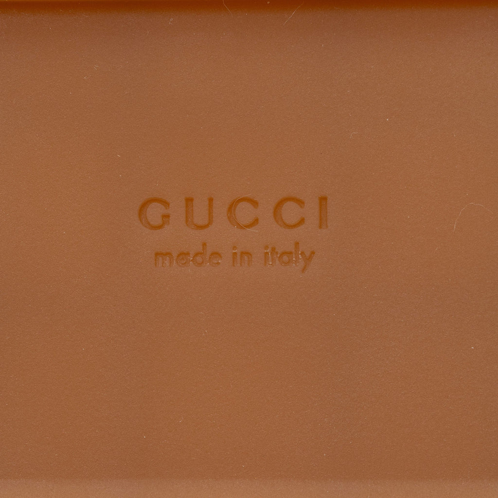 Gucci GG Canvas Angelina Slide Platform Sandals - Size 8.5 / 38.5 (SHF-jgEb0t)