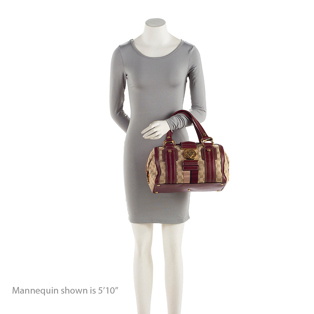 Gucci GG Canvas Aviatrix Boston Bag (SHF-20000)