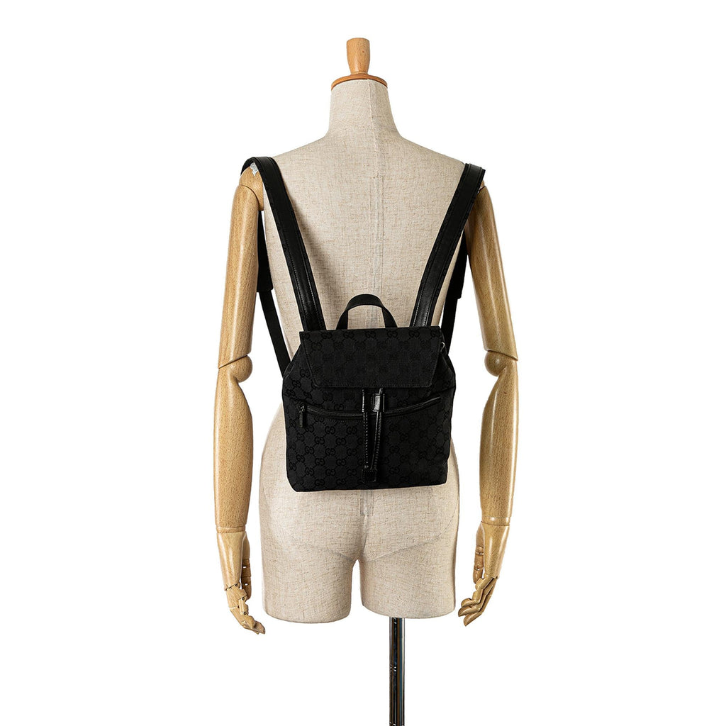 Gucci GG Canvas Backpack (SHG-cQCPHZ)