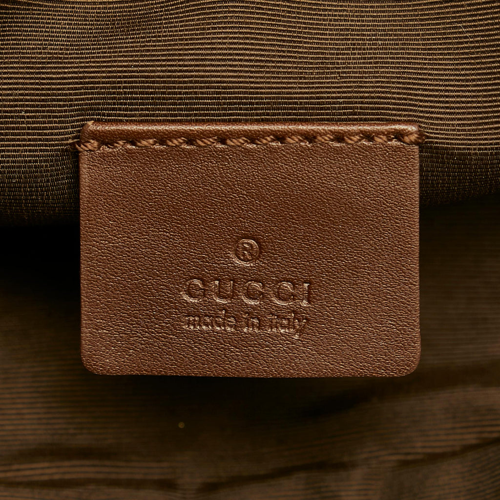 Gucci GG Canvas Baguette (SHG-28682)