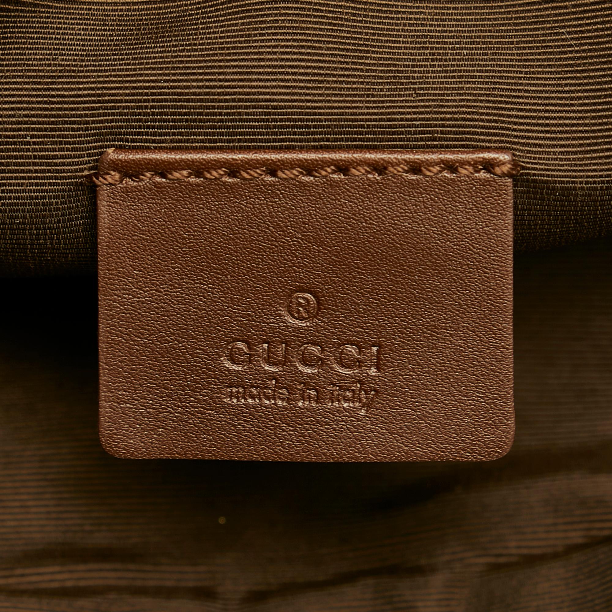 Gucci GG Canvas Baguette (SHG-28682)