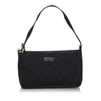 Gucci GG Canvas Baguette (SHG-30605)