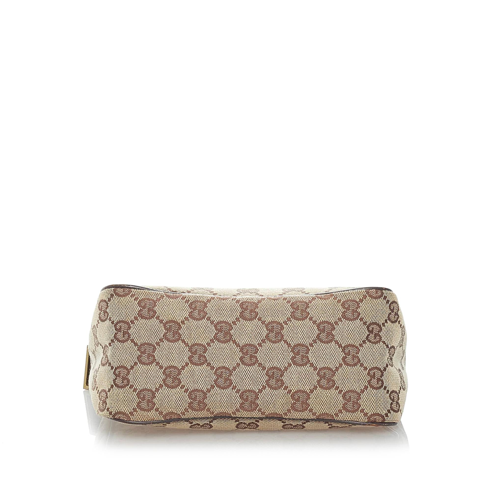 Gucci GG Canvas Baguette (SHG-31120)
