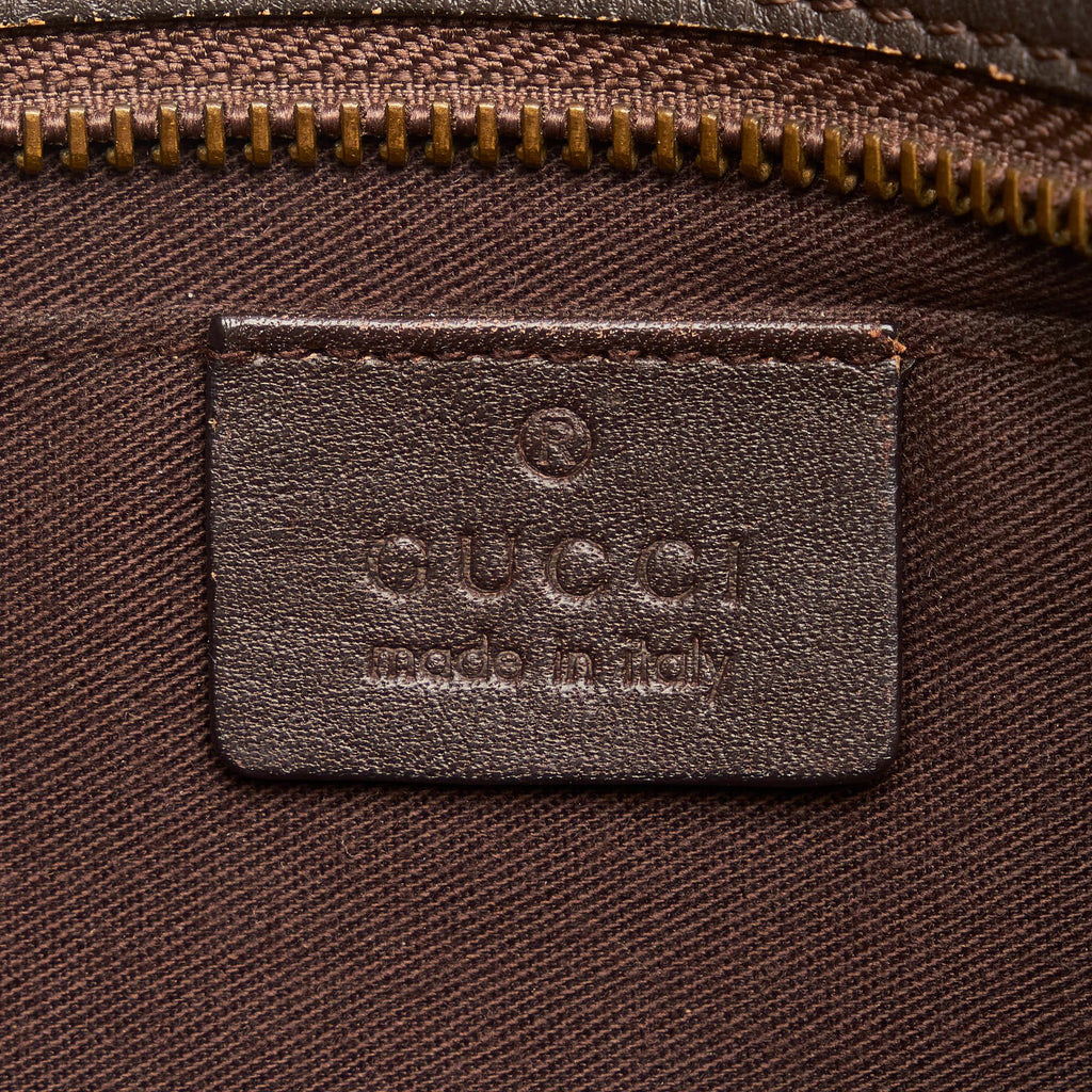 Gucci GG Canvas Baguette (SHG-31120)