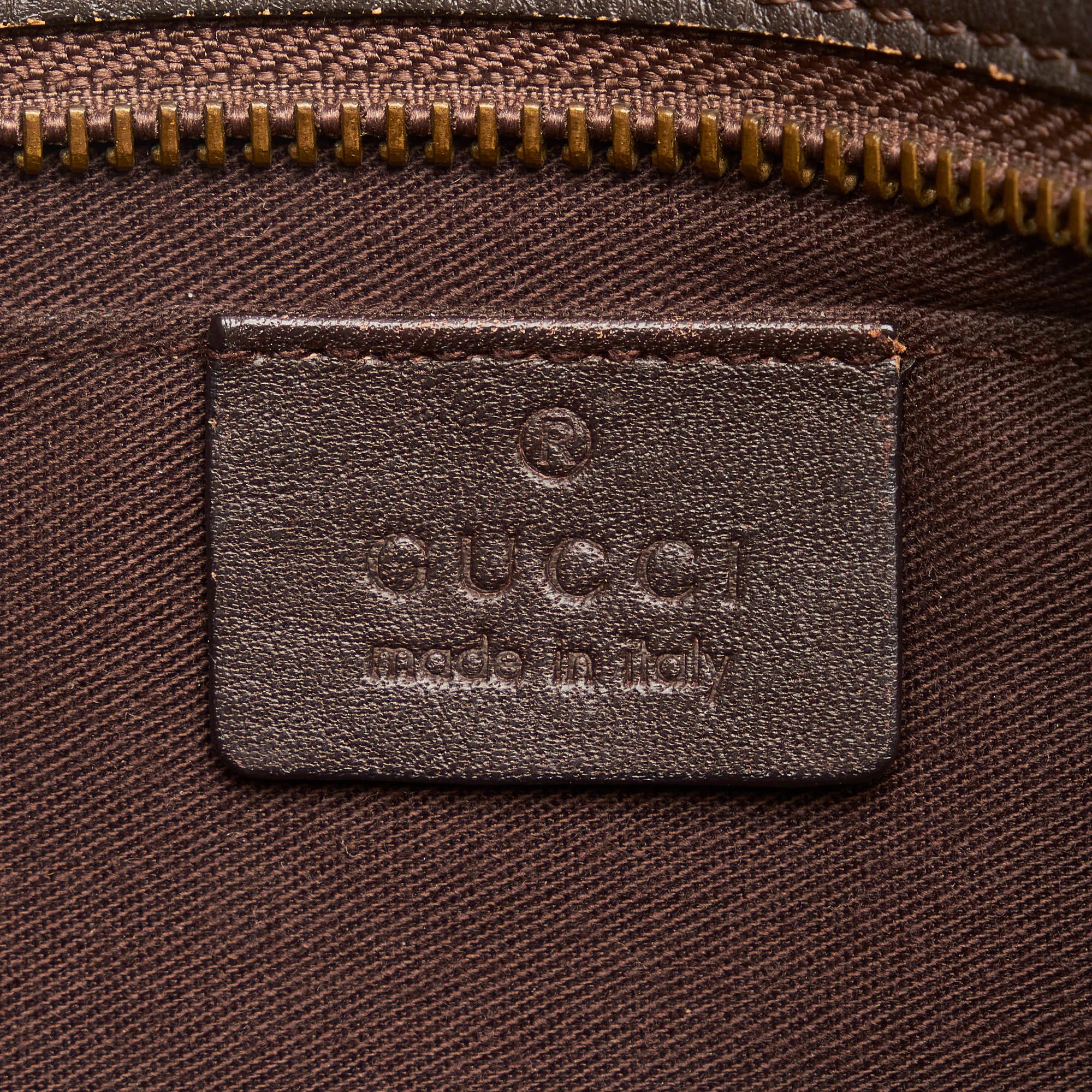 Gucci GG Canvas Baguette (SHG-31120)