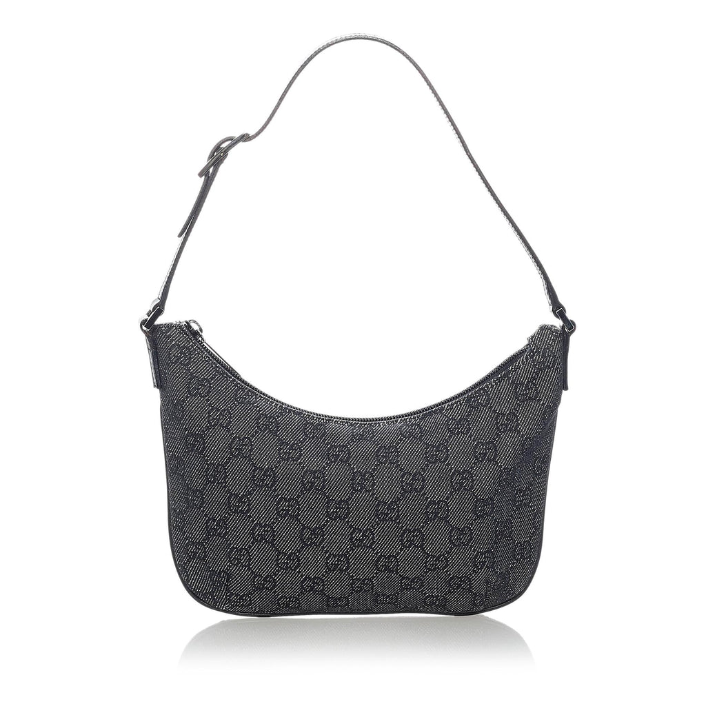 Gucci GG Canvas Baguette (SHG-31319)