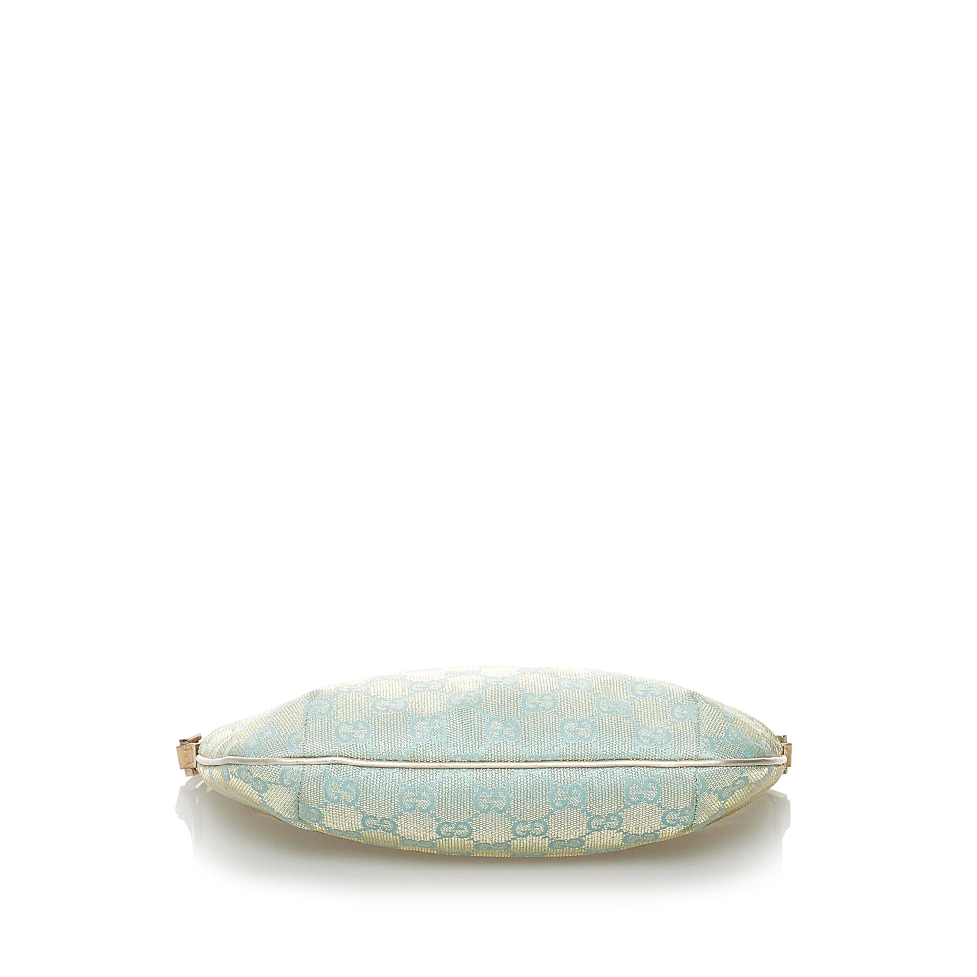Gucci GG Canvas Baguette (SHG-31405)