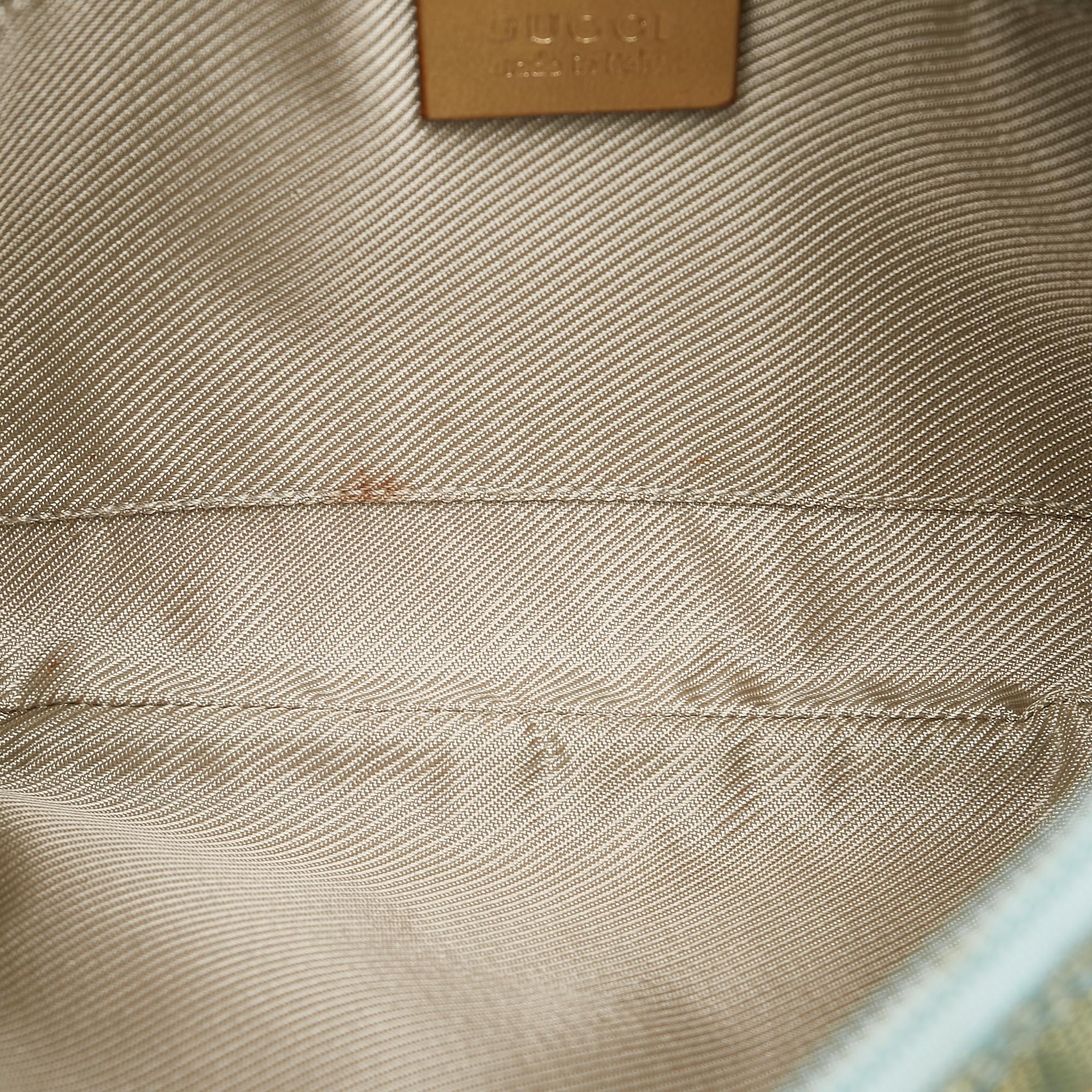Gucci GG Canvas Baguette (SHG-31405)