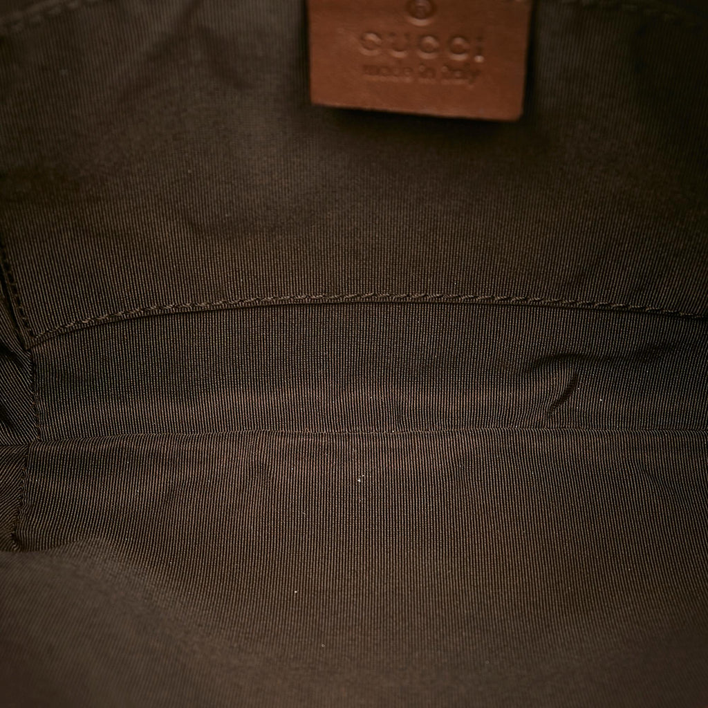 Gucci GG Canvas Baguette (SHG-33187)