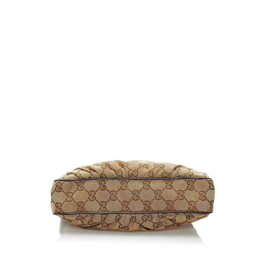 Gucci GG Canvas Baguette (SHG-34048)