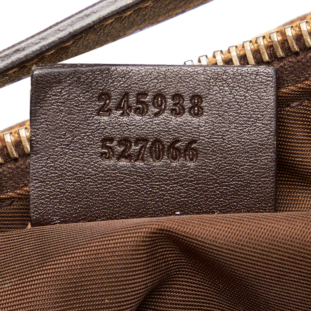 Gucci GG Canvas Baguette (SHG-34048)