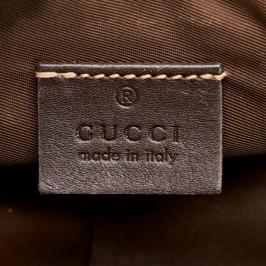 Gucci GG Canvas Baguette (SHG-34048)