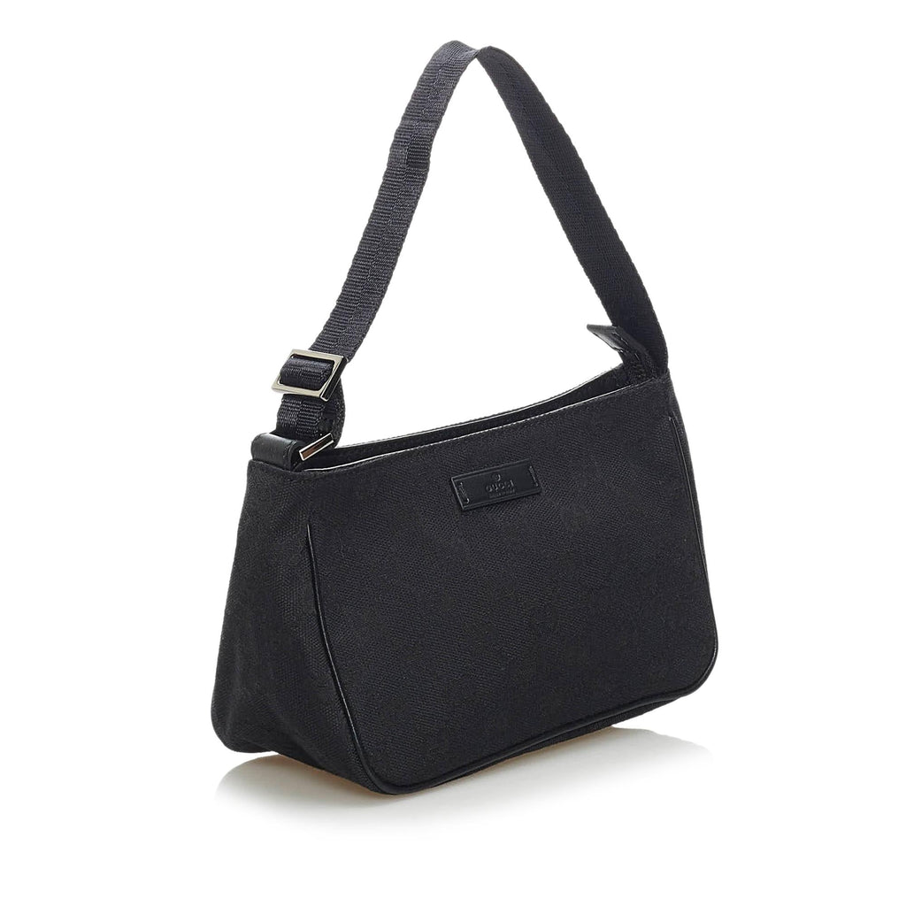 Gucci GG Canvas Baguette (SHG-34237)