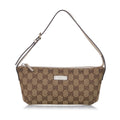 Gucci GG Canvas Baguette (SHG-34624)