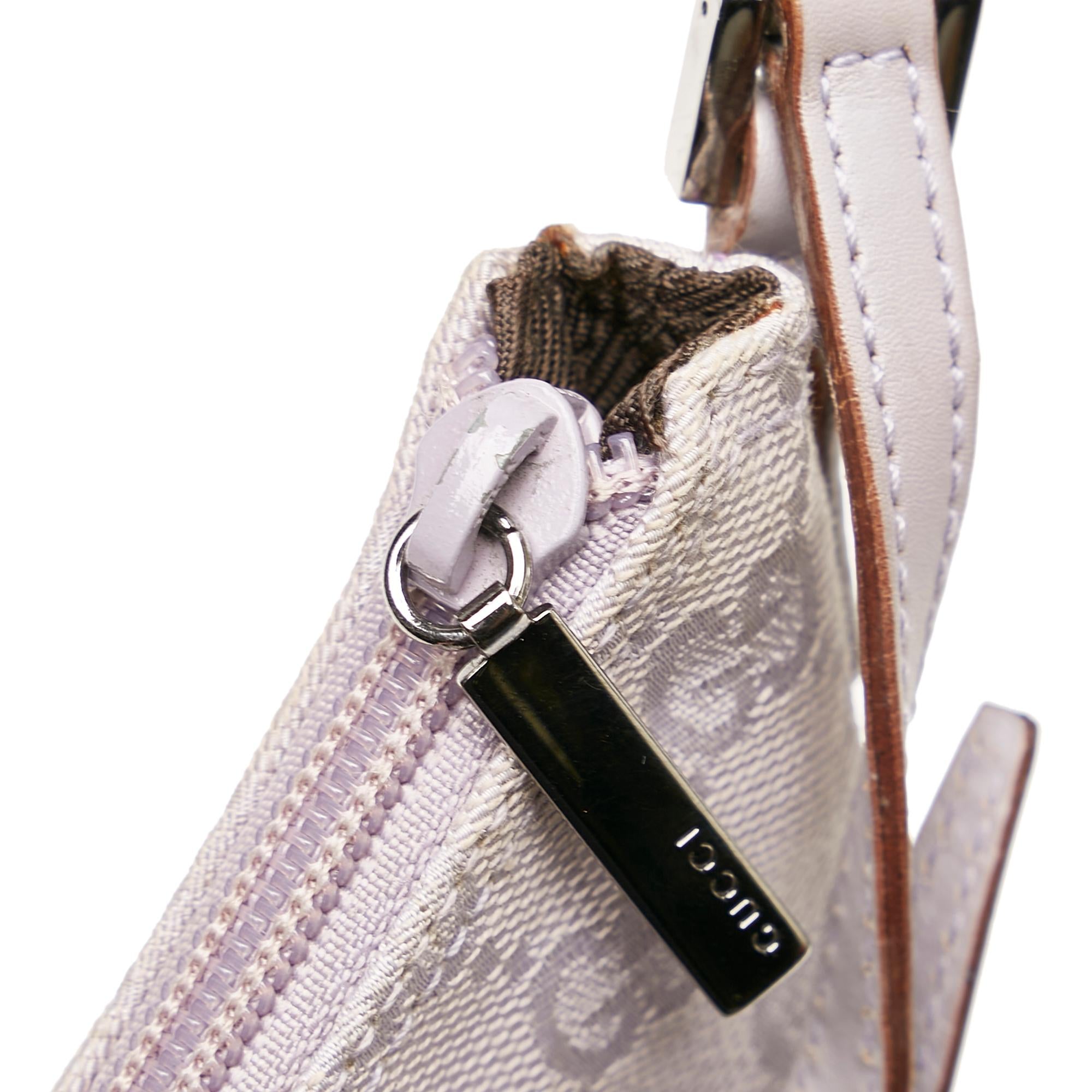 Gucci GG Canvas Baguette (SHG-34677)