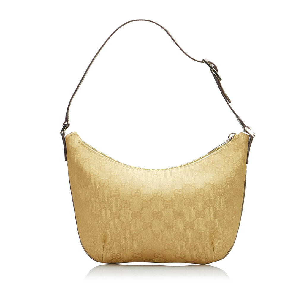 Gucci GG Canvas Baguette (SHG-znjlTx)