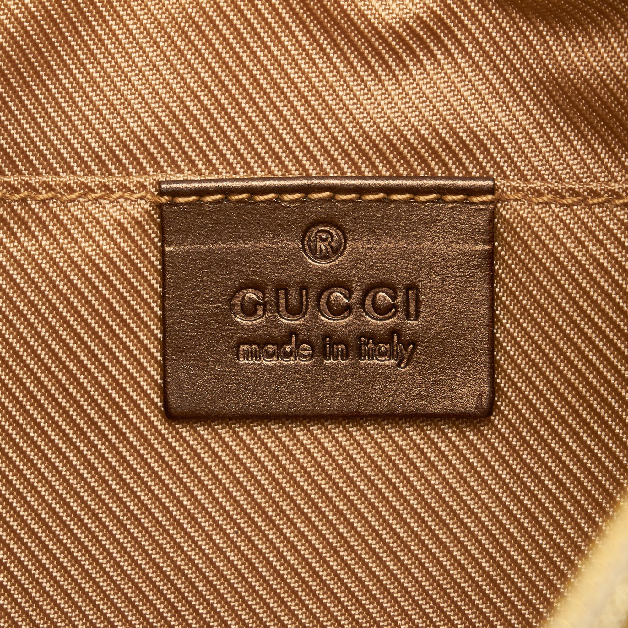 Gucci GG Canvas Baguette (SHG-znjlTx)