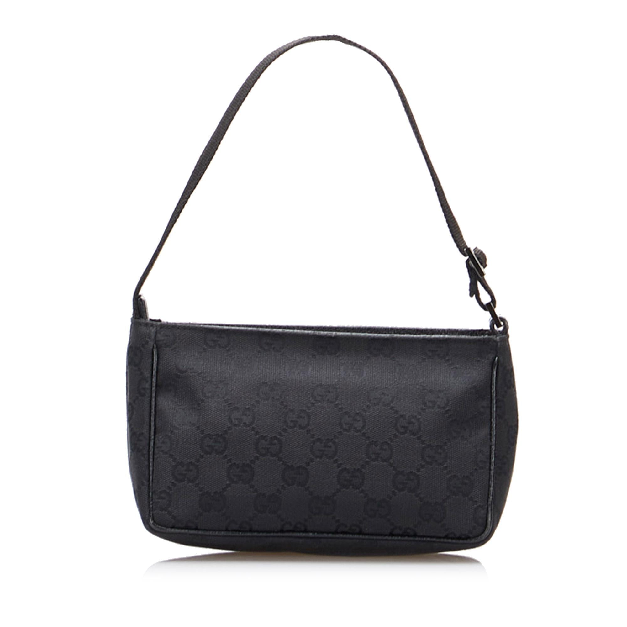 Gucci GG Canvas Baguette (SHG-aB5Twz)