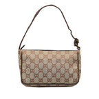 Gucci GG Canvas Baguette (SHG-LwbSCX)
