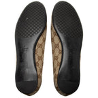 Gucci GG Canvas Ballet Flats - Size 8 / 38 (SHF-19280)