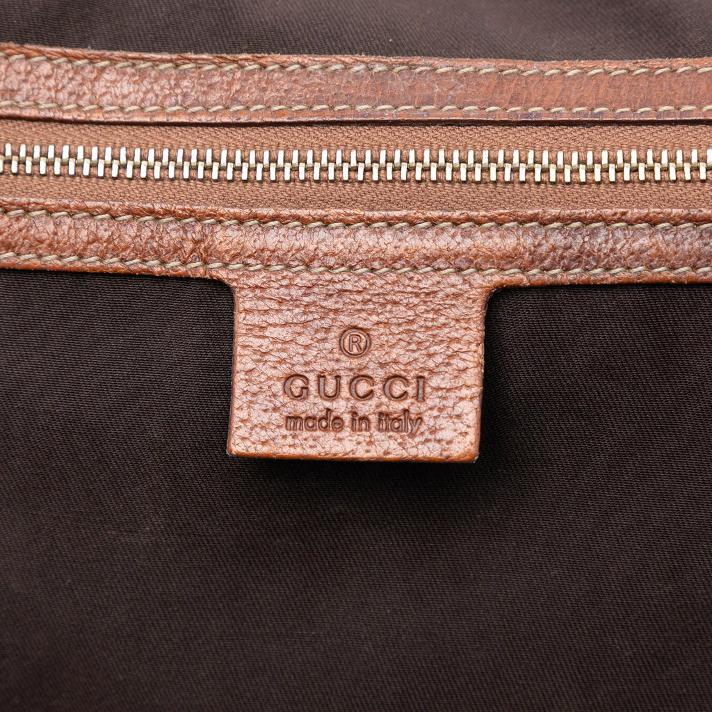 Gucci GG Canvas Bamboo Anita Handbag