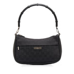 Gucci GG Canvas Bamboo Baguette (SHG-kSjf51)